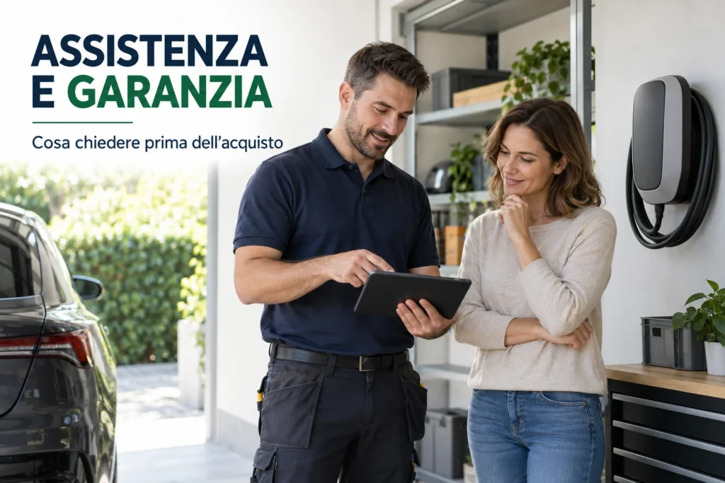 Assistenza e garanzia wallbox: cosa verificare prima dell’acquisto