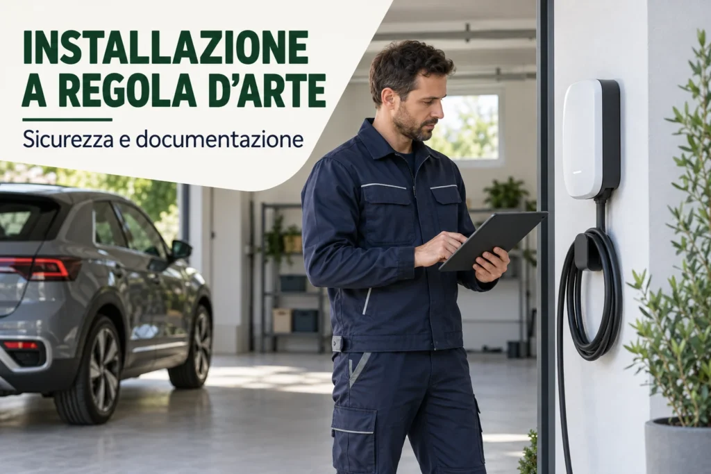 Installazione certificata della wallbox: il vero valore oltre il prodotto