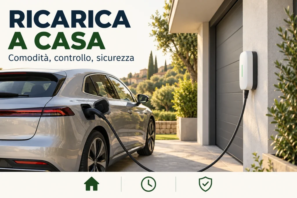 Ricarica domestica: perché installare una wallbox a casa